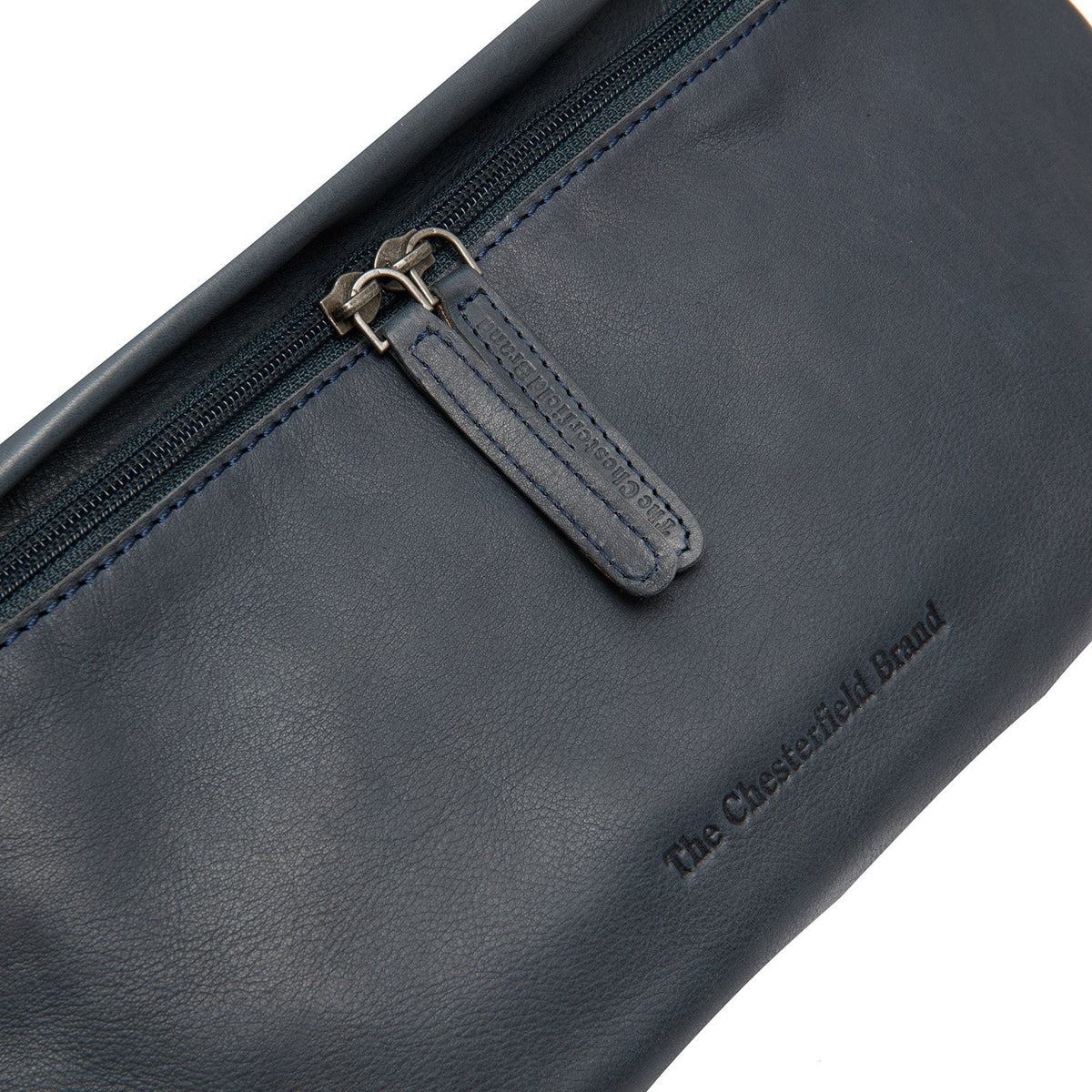 
Classic 100% Full-Grain leather Bag - Rückansicht mit verstärkten Lederträgern & handwerklichen Nähten