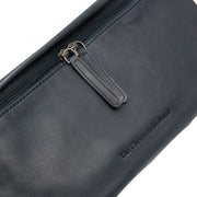 
Classic 100% Full-Grain leather Bag - Rückansicht mit verstärkten Lederträgern & handwerklichen Nähten