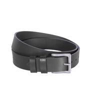
Brandon Vollnarbenleder Belt für Herren aus klassischem 100% Vollnarbenleder - Full Exterior Vorderansicht & maßgeschneiderte Silhouette | Online Kaufen