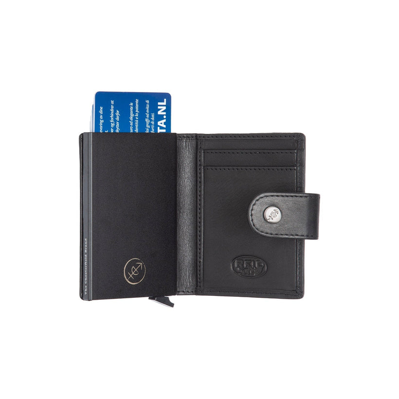 Barrea Full-Grain Leather Card Holder für Damen