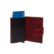 Hannover Full-Grain Leather Card Holder für Damen – Zusätzliche Produktansicht 3