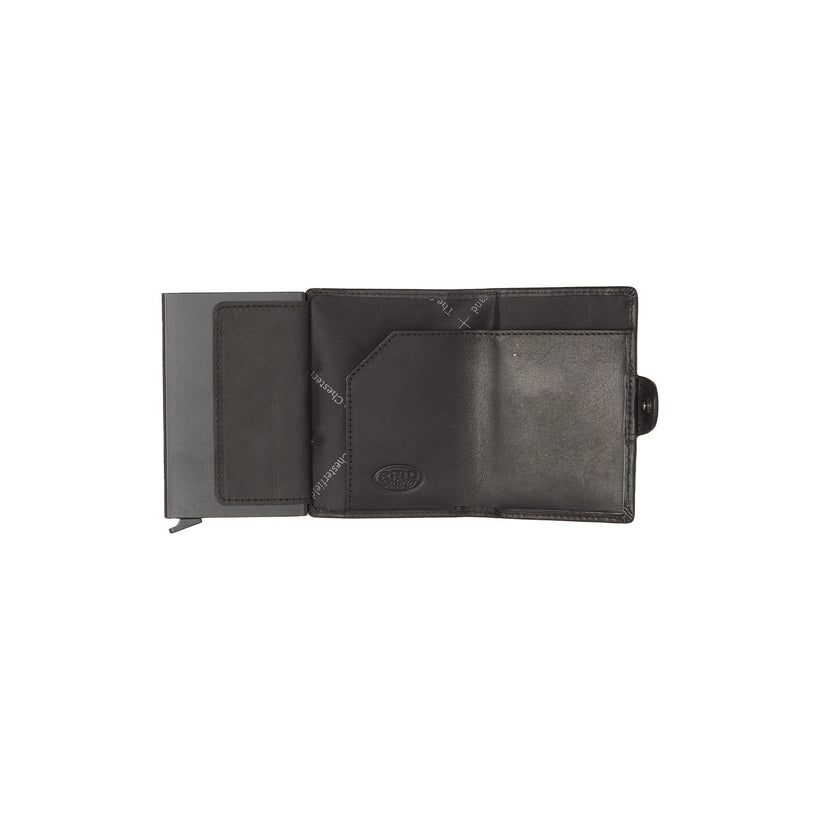 Lagos Full-Grain Leather Card Holder für Damen
