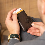 Larino Full-Grain Leather Card Holder für Damen – Zusätzliche Produktansicht 2