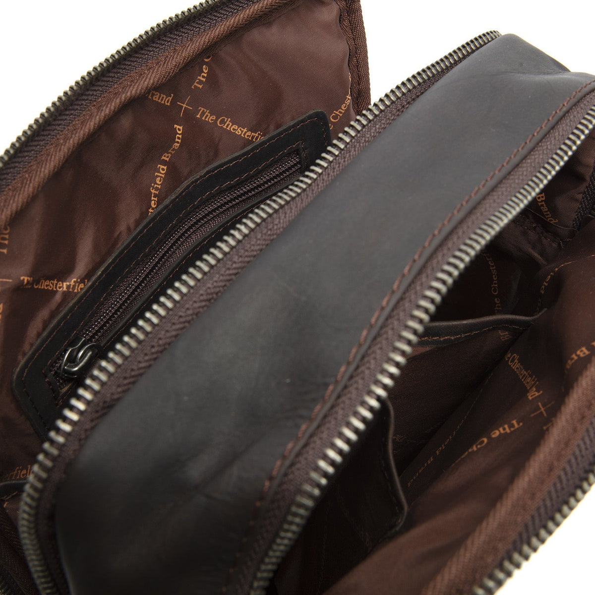 Alva Full-Grain Leather Crossbody Bag für Herren – Zusätzliche Produktansicht 3