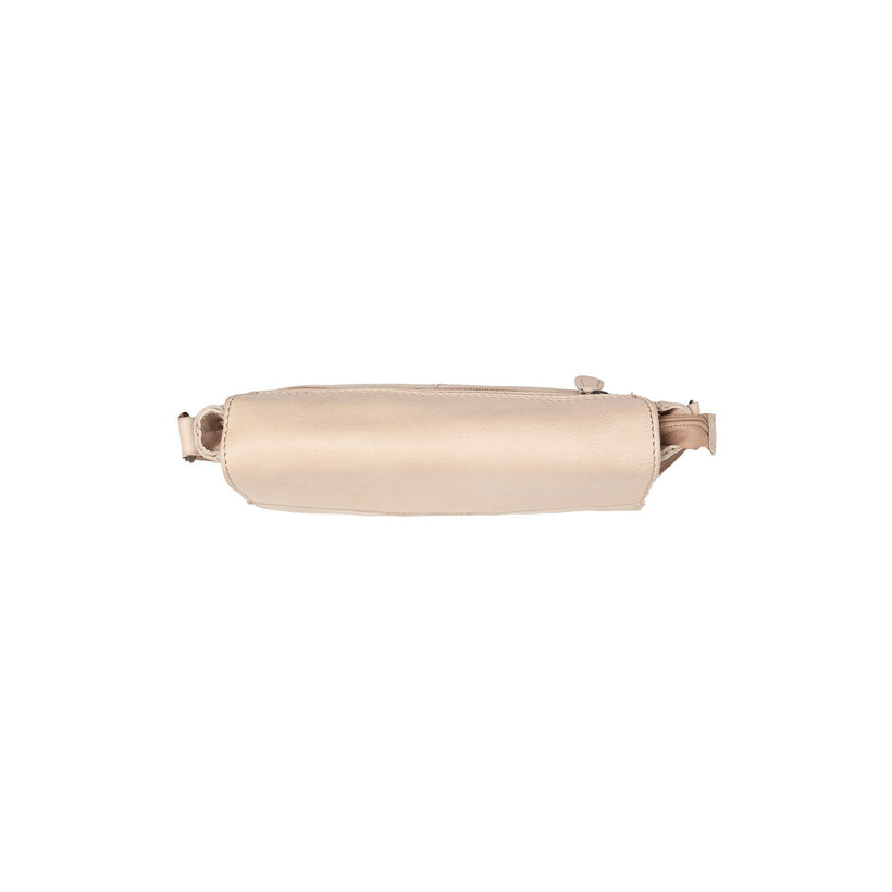Ann Full-Grain Leather Crossbody Bag für Damen