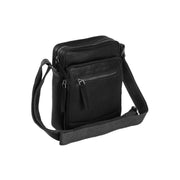 
Birmingham Vollnarbenleder-Umhängetasche aus klassischem 100% Vollnarbenleder - Full Exterior Vorderansicht & maßgeschneiderte Silhouette | Online Kaufen