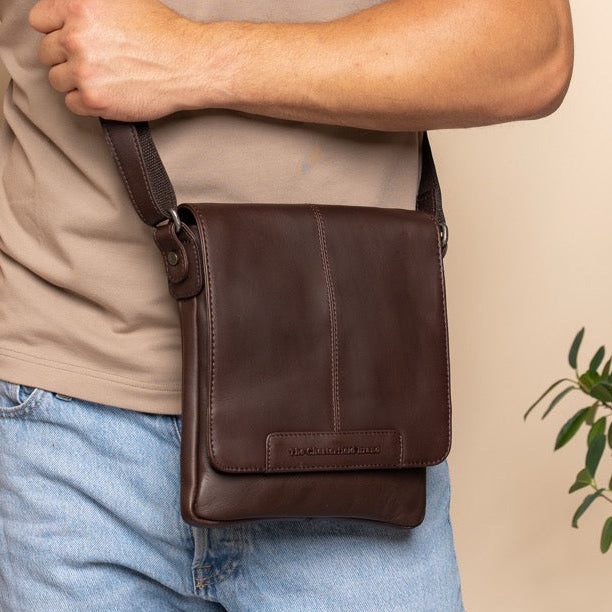 Bodin Full-Grain Leather Crossbody Bag für Damen – Zusätzliche Produktansicht 2