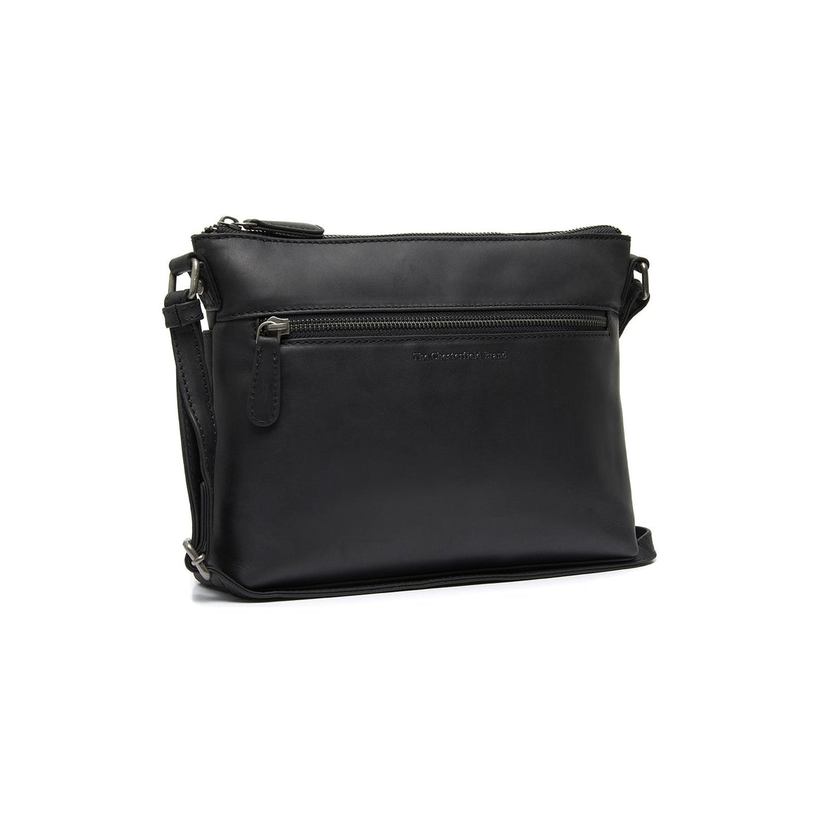 
Durban Vollnarbenleder-Umhängetasche aus klassischem 100% Vollnarbenleder - Full Exterior Vorderansicht & maßgeschneiderte Silhouette | Online Kaufen
