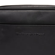 
Classic 100% Full-Grain leather Bag - Rückansicht mit verstärkten Lederträgern & handwerklichen Nähten