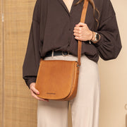 Everglades Full-Grain Leather Crossbody Bag für Damen – Zusätzliche Produktansicht 3