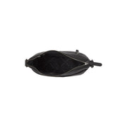 Henderson Full-Grain Leather Crossbody Bag für Damen - Structured Side Profile Showing Gusset Depth &amp; Expansion Capacity