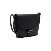 Lucian Full-Grain Leather Crossbody Bag für Damen in Classic 100% Full-Grain Leather - Full Exterior Front Profile View | Online Kaufen
