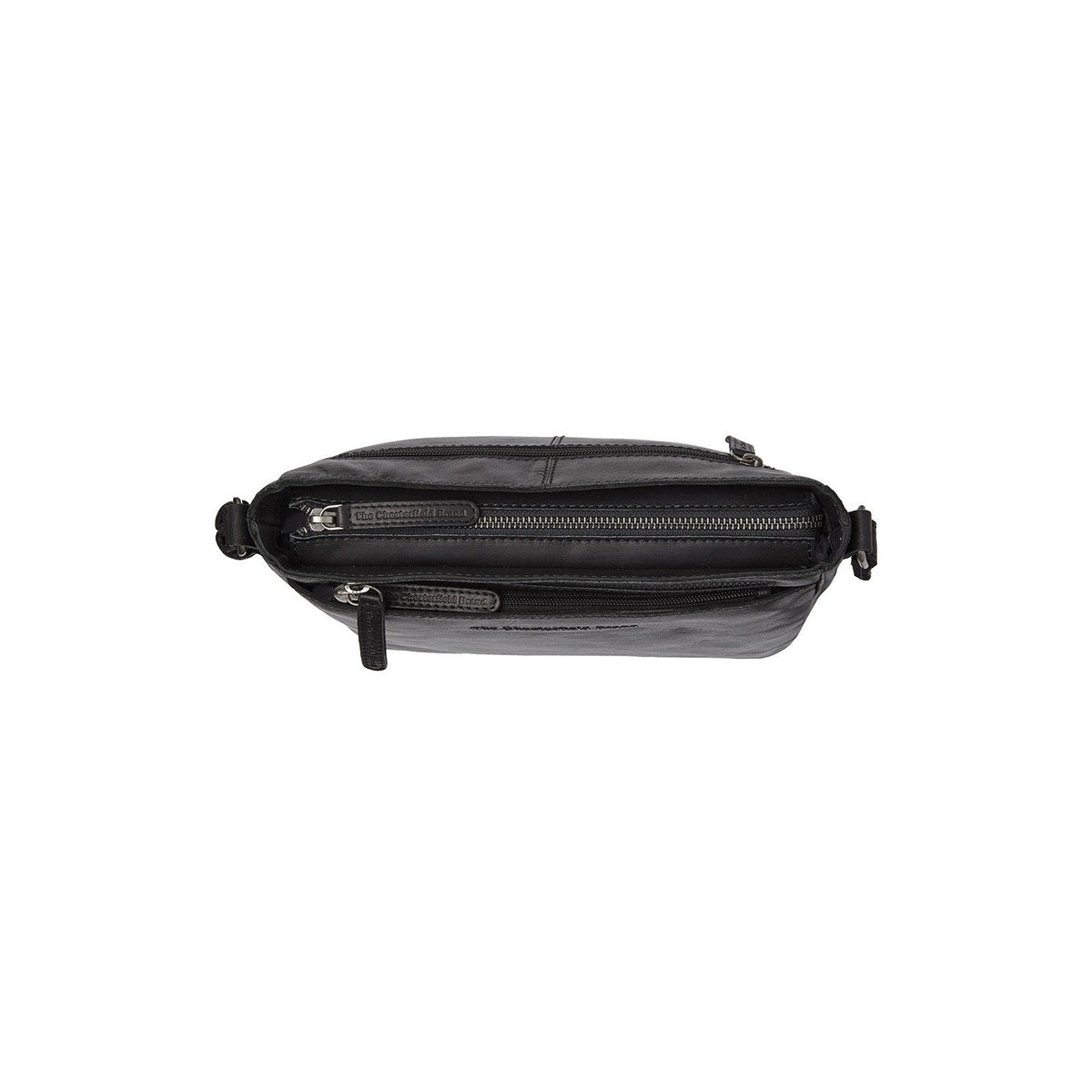 
Classic 100% Full-Grain leather Bag - Rückansicht mit verstärkten Lederträgern & handwerklichen Nähten