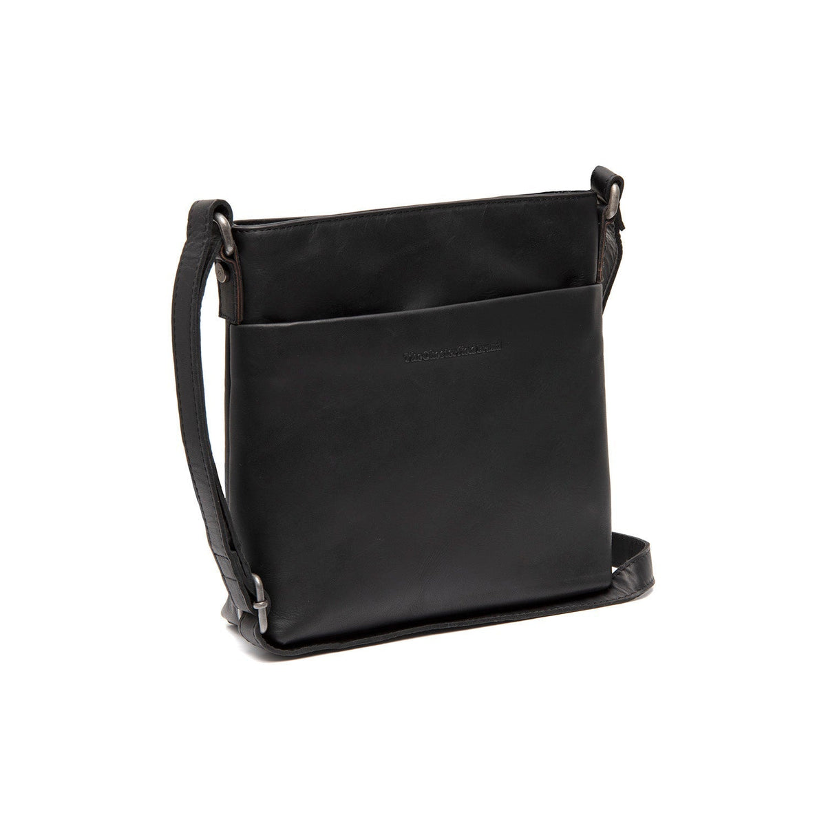 Navene Full-Grain Leather Crossbody Bag für Damen in Classic 100% Full-Grain Leather - Full Exterior Front Profile View | Online Kaufen