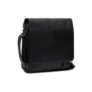 Raphael Full-Grain Leather Crossbody Bag für Herren in Classic 100% Full-Grain Leather - Full Exterior Front Profile View | Online Kaufen