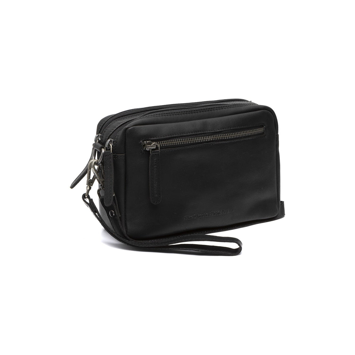 Samui Vollnarbenleder Crossbody-Tasche in Classic 100% Full-Grain Leather - Full Exterior Front Profile View | Online Kaufen