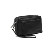 Samui Vollnarbenleder Crossbody-Tasche in Classic 100% Full-Grain Leather - Full Exterior Front Profile View | Online Kaufen