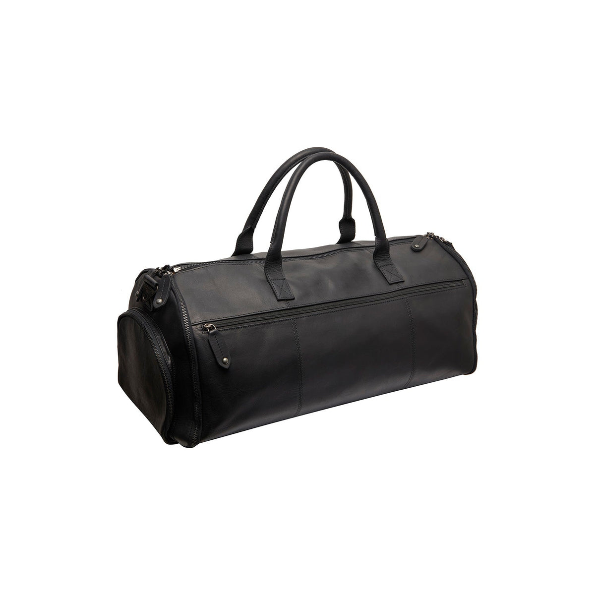 Tailored Rib Cuffs &amp; Hem Craftsmanship Construction Detail on Leather Garment Bag Finlay für Damen
