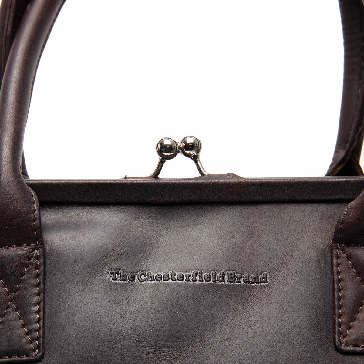 Dorin Full-Grain Leather Handbag für Damen – Zusätzliche Produktansicht 3