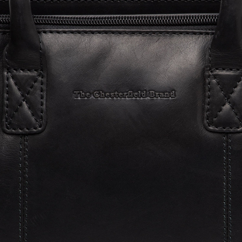 Ezra Full-Grain Leather Handbag für Damen