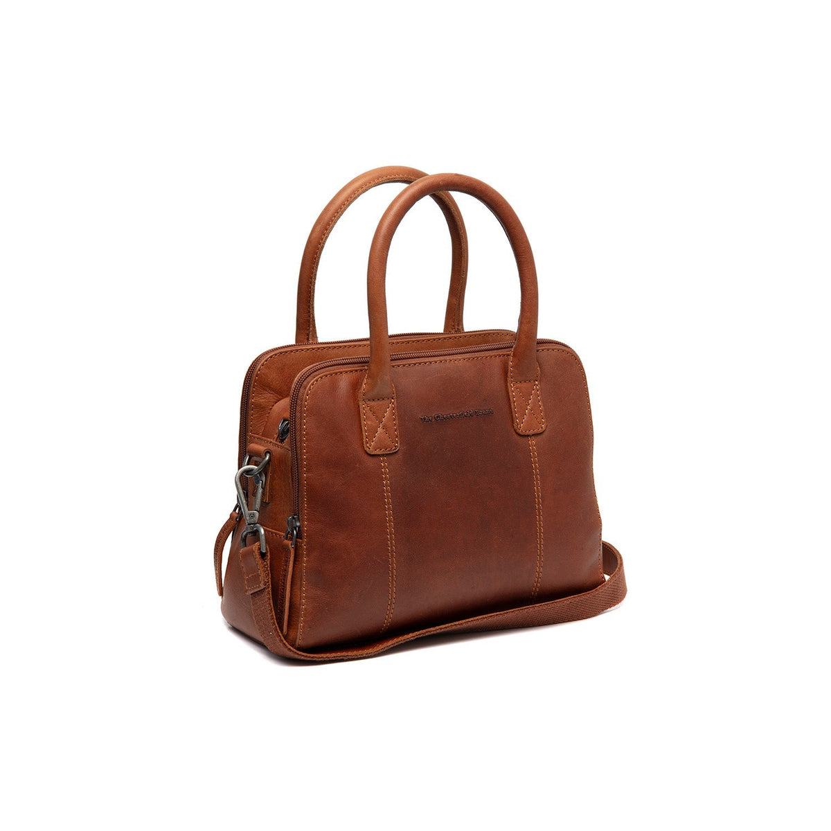 
Tailored Rib Cuffs & Hem Craftsmanship Construction Detail on Ezra Vollnarbenleder-Handtasche
