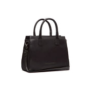Garda Full-Grain Leather Handbag für Damen in Classic 100% Full-Grain Leather - Vorderansicht &amp; maßgeschneiderte Silhouette | Online Kaufen