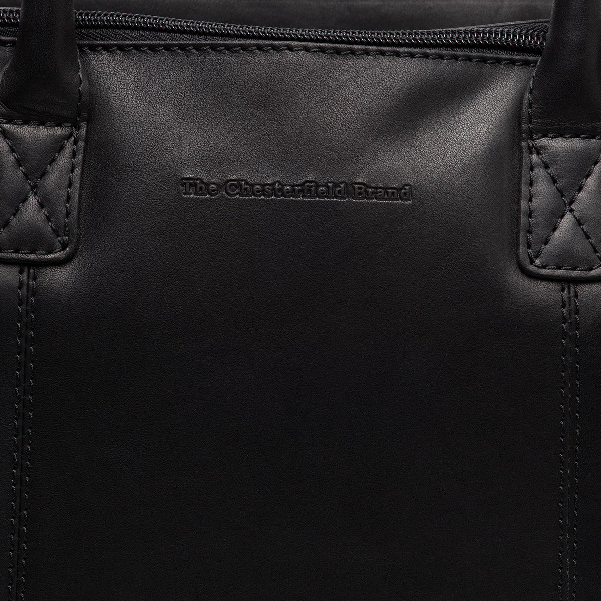 Classic 100% Full-Grain leather Goods - Rückansicht mit passgenauen Schultern &amp; sauberem Saum