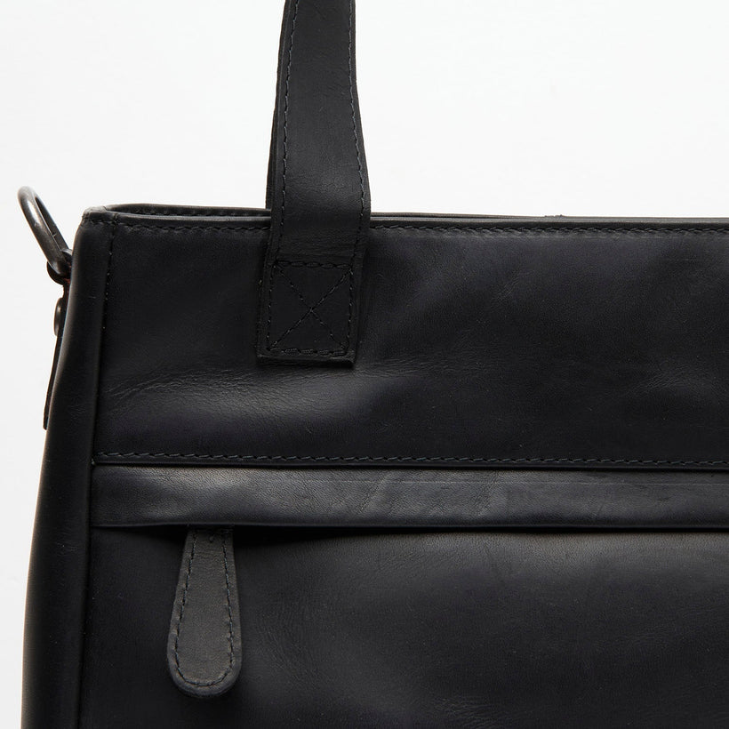 Lingfield Full-Grain Leather Handbag für Damen