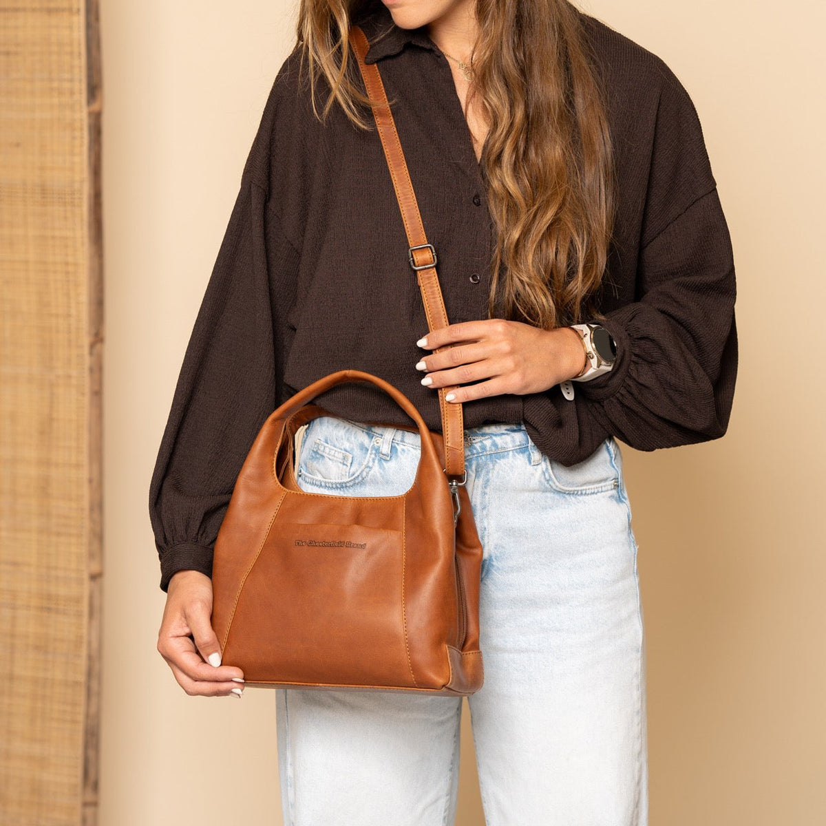Lunera Full-Grain Leather Handbag für Damen – Zusätzliche Produktansicht 3
