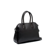 Marsala Full-Grain Leather Handbag für Damen in Classic 100% Full-Grain Leather - Vorderansicht &amp; maßgeschneiderte Silhouette | Online Kaufen