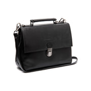 Renata Full-Grain Leather Handbag für Damen in Classic 100% Full-Grain Leather - Vorderansicht &amp; maßgeschneiderte Silhouette | Online Kaufen