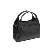 Styled Fit Perspective of Salina Full-Grain Leather Handbag für Damen on Model - Natural Daylight Drape