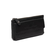 Violette Full-Grain Leather Key Case für Damen in Classic 100% Full-Grain Leather - Vorderansicht &amp; maßgeschneiderte Silhouette | Online Kaufen
