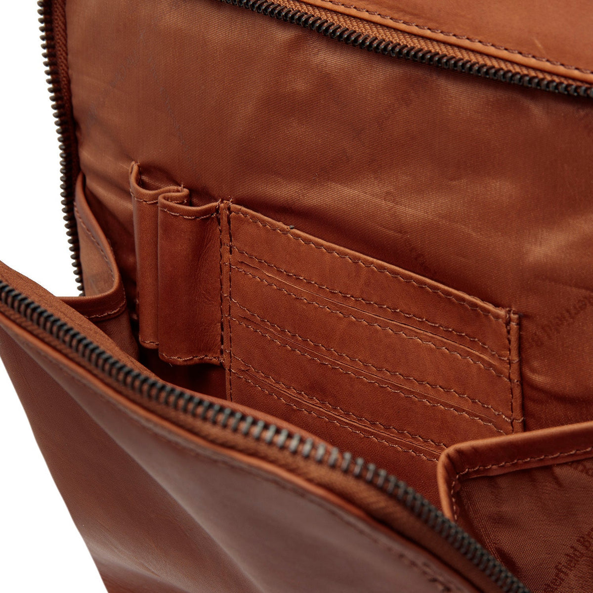 Jasper Full-Grain Leather Laptop Backpack für Damen – Zusätzliche Produktansicht 3