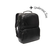 Lennox Full-Grain Leather Laptop Backpack für Damen in Classic 100% Full-Grain Leather - Full Exterior Front Profile View | Online Kaufen