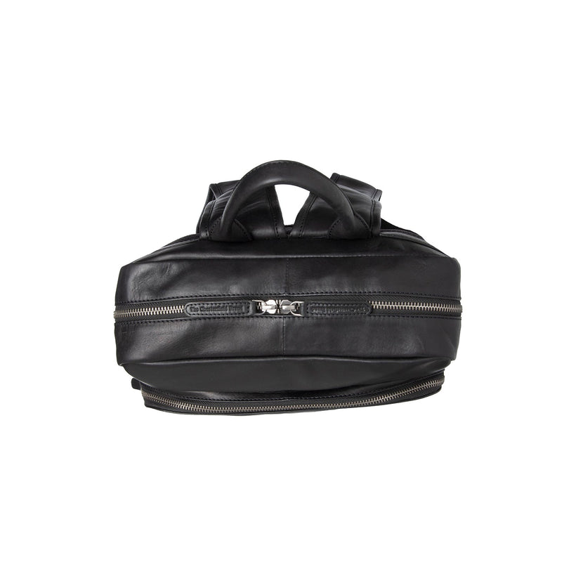 Nicola Full-Grain Leather Laptop Backpack für Damen