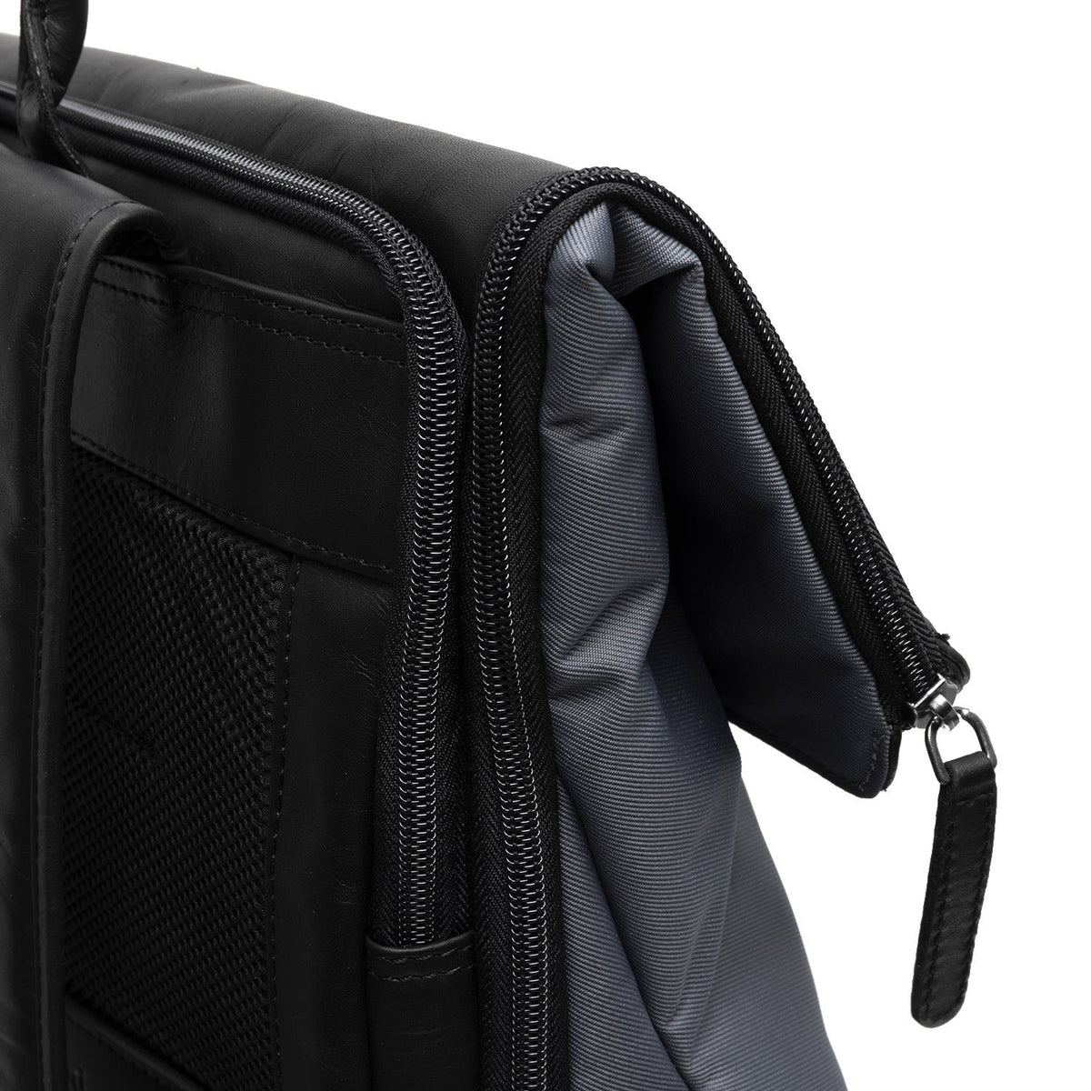 Trondheim Full-Grain Leather Laptop Backpack für Damen – Zusätzliche Produktansicht 2