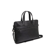 
Elvas Vollnarbenleder-Laptoptasche aus klassischem 100% Vollnarbenleder - Full Exterior Vorderansicht & maßgeschneiderte Silhouette | Online Kaufen