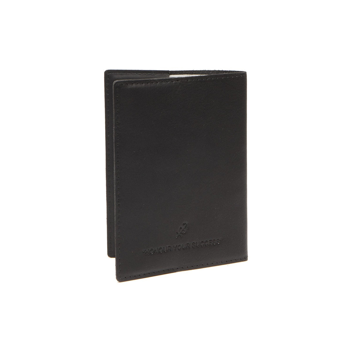 Detailansicht of Classic Collar &amp; Heavy-Duty Zipper Hardware on Leather Passport Case für Damen