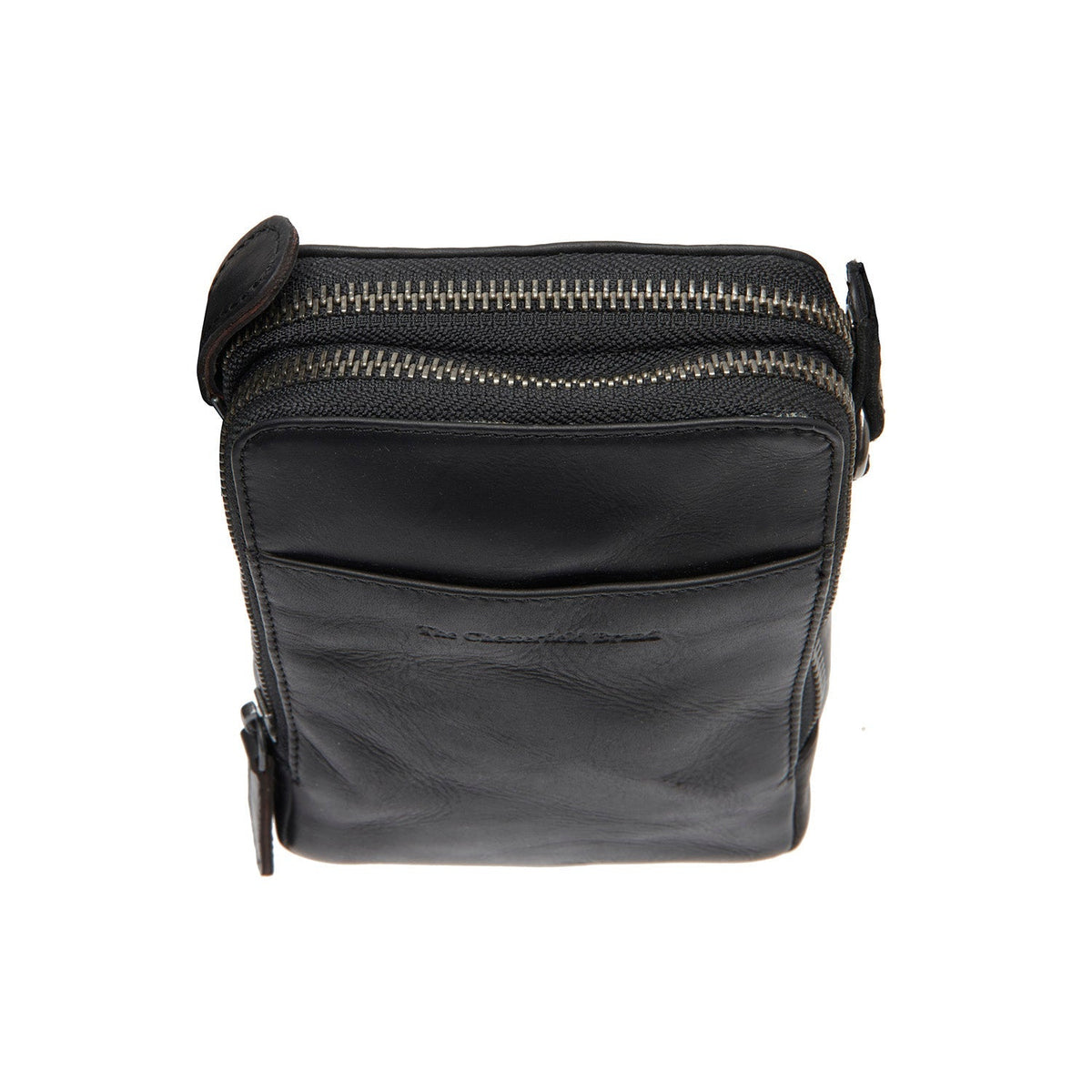 Authentic 100% Full-Grain Leather Grain Texture &amp; Heavy-Duty Seam Stitching Detail