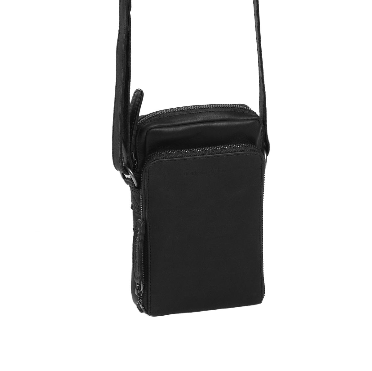 Hamilton Full-Grain Leather Phone Bag für Damen in Classic 100% Full-Grain Leather - Vorderansicht &amp; maßgeschneiderte Silhouette | Online Kaufen