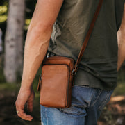 Hamilton Full-Grain Leather Phone Bag für Damen – Zusätzliche Produktansicht 3