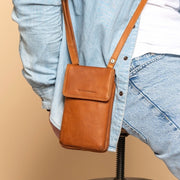 Langley Full-Grain Leather Phone Bag für Damen – Zusätzliche Produktansicht 2