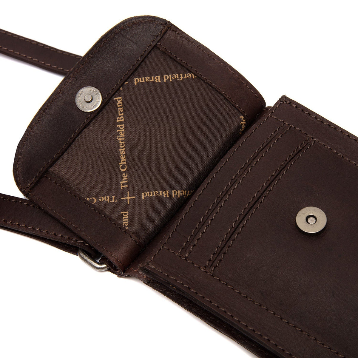 Nebra Full-Grain Leather Phone Bag für Damen – Zusätzliche Produktansicht 3