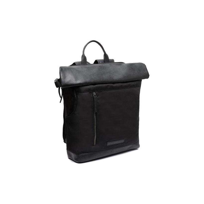 Bornholm Full-Grain Leather Roll-top Backpack für Damen