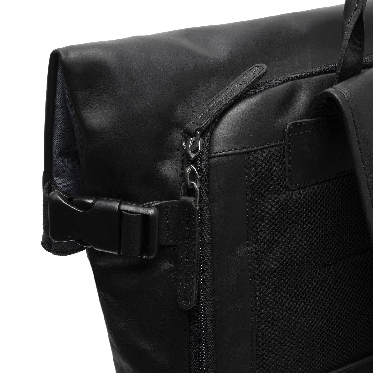 Bornholm Full-Grain Leather Roll-top Backpack – Zusätzliche Produktansicht 2