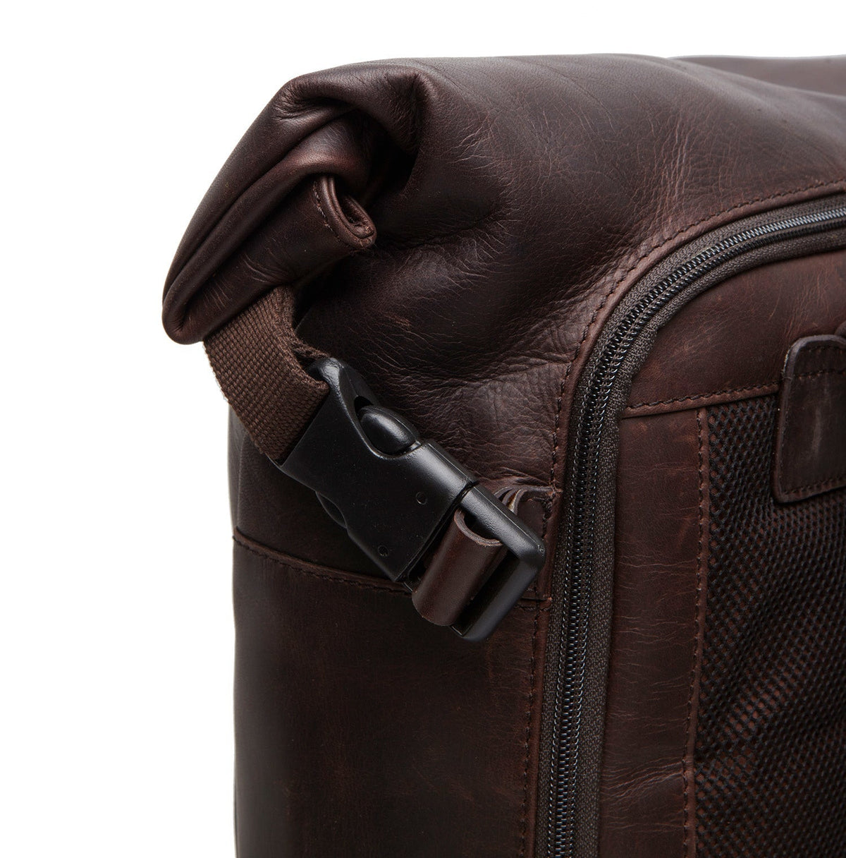 
Liverpool Vollnarbenleder Roll-top Backpack – alternate product view 3