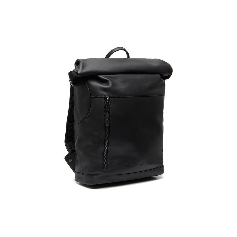Mazara Full-Grain Leather Roll-top Backpack für Damen