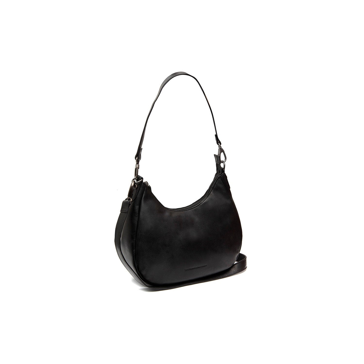 
Alexandria Vollnarbenleder-Schultertasche aus klassischem 100% Vollnarbenleder - Full Exterior Vorderansicht & maßgeschneiderte Silhouette | Online Kaufen