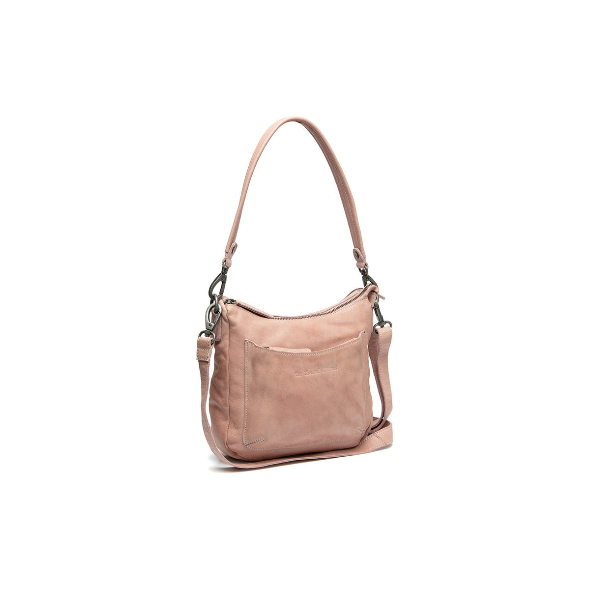 
Caroline Vollnarbenleder-Schultertasche aus klassischem 100% Vollnarbenleder - Full Exterior Vorderansicht & maßgeschneiderte Silhouette | Online Kaufen
